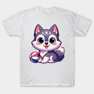 Cute Husky T-Shirt